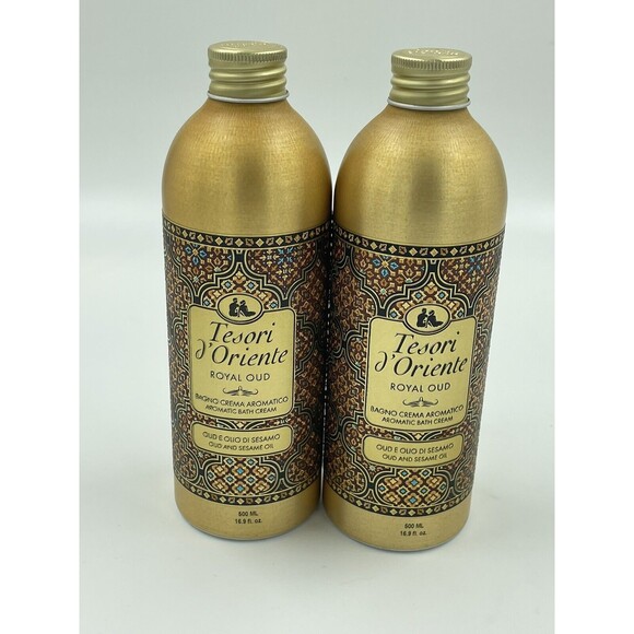TESORI D'ORIENTE Royal Oud Aromatic Bath Cream 500 ml Oud & Sesame Oil